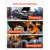 image:imageVEVOR Underhoist Support Stand 34 Ton 1653 lbs Capacity Under Hoist Jack Stand with Two Wheels Lifting from 5197 to 80 Bearing Mounted Spin Handle Foot Pedal Support Vehicle Components