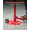 image:imageVEVOR Underhoist Support Stand 34 Ton 1653 lbs Capacity Under Hoist Jack Stand with Two Wheels Lifting from 5197 to 80 Bearing Mounted Spin Handle Foot Pedal Support Vehicle Components
