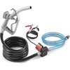 image:imageVEVOR 12V DC Fuel Transfer Pump 5 GPM Portable Electric Diesel Transfer Pump with Auto ShutOff Fuel Nozzle Long Inlet amp Outlet Hose 110 HP for Gasoline Kerosene Diesel Methanol Blends