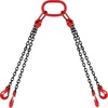 image:imageVEVOR Chain Sling 14 in x 5 ft Lifting Chains with 4 Leg Grab Hooks Heavy Duty G80 Alloy Steel Lifting Sling 6600LBS Capacity Adjustable Engine Chain Hoist Lifts for Cargo Security Towing516 Inch x 5 FT