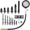 image:imageVEVOR Diesel Engine Compression Tester 18 pcs Cylinder Pressure Test Tool Kit with 01000 psi Gauge and Adapters Diesel Injector Tester Check Cylinders in Diesel Trucks Tractors Equipment