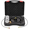 image:imageVEVOR Digital Hydraulic Pressure Test Coupling Kit 10000 PSI Pressure Gauge Manometer Tester with 2 Gauges 9 Test Couplings 2 QuickRelease Couplers 2 Hoses for Excavator Construction Machinery3 Gauges Kit 150040006000 PSI