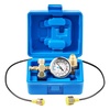 image:imageVEVOR Digital Hydraulic Pressure Test Coupling Kit 10000 PSI Pressure Gauge Manometer Tester with 2 Gauges 9 Test Couplings 2 QuickRelease Couplers 2 Hoses for Excavator Construction Machinery1 Gauge Kit 1420 PSI