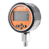 image:imageVEVOR Digital Hydraulic Pressure Test Coupling Kit 10000 PSI Pressure Gauge Manometer Tester with 2 Gauges 9 Test Couplings 2 QuickRelease Couplers 2 Hoses for Excavator Construction Machinery1 Digital Gauge 10000 PSI
