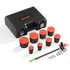 image:imageVEVOR Turbo Boost Leak Tester Kit 080 PSI Valve Gauge Range Turbo System Leakage Tester Set with 4 Pairs of Stepped Adapters 138 to 312 amp Air Fittings for Intercooler and Intake Piping Test