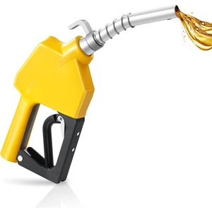 image:imageVEVOR 34Inch NPT Automatic Fuel Nozzle Max Flow Rate 118 GPM Auto Shut Off Diesel Gas Pump Nozzle with 3Speed Trigger Lock amp 078 in OD20 mm Spout for Gasoline Diesel Kerosene Yellow34 Fuel Nozzle