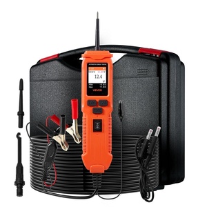 image:imageVEVOR Automotive Circuit Tester 835 DCV Power Circuit Probe Tester with TFT Color Display and Lighting Automotive Power Tester Probe with 13 ft  4 m Cable ABS Shell Electrical Detector FinderSVM50