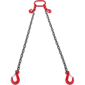 image:imageVEVOR Chain Sling with 2 Leg Grab Hooks38 Inch x 6 FT