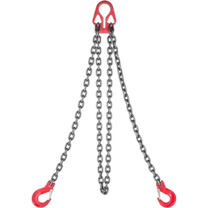 image:imageVEVOR Chain Sling with 2 Leg Grab Hooks516 Inch x 10 FT