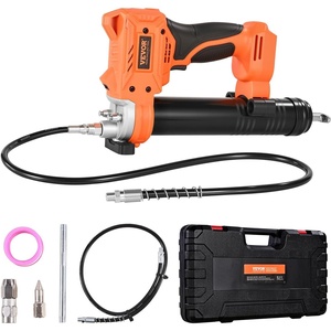 image:imageVEVOR Cordless Grease Gun 8000 PSI Max Pressure Battery Operated Grease with LED Light amp 354inch Hose Compatible with 18V Makita Batteries For Greasing Vehicles or MachinesNo BatteryTool OnlyTool 8000 PSI
