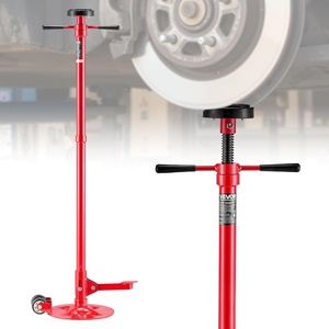image:imageVEVOR Underhoist Support Stand 34 Ton 1653 lbs Capacity Under Hoist Jack Stand with Two Wheels Lifting from 5197 to 80 Bearing Mounted Spin Handle Foot Pedal Support Vehicle Components