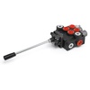 image:imageVEVOR 2 Spool Hydraulic Joystick Control Valve 11gpm Hydraulic Valve Hydraulic Directional Control Valve Double Acting Relief Valve Range Reach Up to 3600 PSI for Tractors Loaders Tanks Log Splitters