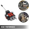 image:imageVEVOR 2 Spool Hydraulic Joystick Control Valve 11gpm Hydraulic Valve Hydraulic Directional Control Valve Double Acting Relief Valve Range Reach Up to 3600 PSI for Tractors Loaders Tanks Log Splitters