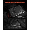 image:imageVEVOR 8 300W Underseat Car Subwoofer Slim Powered Car Subwoofers Under The Seat Low Profile Audio Sub Builtin Amplifier HighLow Level Input amp Volume Controller for SUVs Car Truck RV8IN