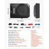 image:imageVEVOR 8 300W Underseat Car Subwoofer Slim Powered Car Subwoofers Under The Seat Low Profile Audio Sub Builtin Amplifier HighLow Level Input amp Volume Controller for SUVs Car Truck RV10IN