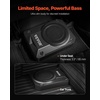 image:imageVEVOR 8 300W Underseat Car Subwoofer Slim Powered Car Subwoofers Under The Seat Low Profile Audio Sub Builtin Amplifier HighLow Level Input amp Volume Controller for SUVs Car Truck RV10IN