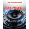 image:imageVEVOR 8 300W Underseat Car Subwoofer Slim Powered Car Subwoofers Under The Seat Low Profile Audio Sub Builtin Amplifier HighLow Level Input amp Volume Controller for SUVs Car Truck RV8IN