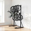 image:imageVEVOR Bike Rack 300LBS136KG Capacity for up to 5 Bikes Freestanding Bike Storage Rack Carbon Steel Vertical Bicycle Stand for Home Yard Garage Living Room IndoorOutdoor Bicycle Storage Stand5 Bike Rack