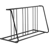 image:imageVEVOR Bike Rack Fits Tire Width 3 Inch762 mm Carbon Steel DoubleSided Grid Bike Rack Stand Freestanding Bicycle Storage Holder for Curbside Garage Indoor Outdoor Parking 6Bicycle Capacity
