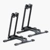 image:imageVEVOR Bike Racks 2 Pack Fits 20 to 27 Inch Mountain amp Road Bikes Alloy Steel RustResistant Bike Floor Stand Rack Foldable Bicycle Stand for Entryway Garage Home Bikes Parking amp Storage Black2 Bike Rack