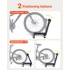 image:imageVEVOR Bike Racks 2 Pack Fits 20 to 27 Inch Mountain amp Road Bikes Alloy Steel RustResistant Bike Floor Stand Rack Foldable Bicycle Stand for Entryway Garage Home Bikes Parking amp Storage Black2 Bike Rack