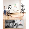 image:imageVEVOR Bike Stand 2 Pack Freestanding Vertical amp Horizontal Bike Storage Rack with Lockable Casters Height Adjustable Carbon Steel Upright Garage Bicycle Floor Stand for 2029 in Wheels Black