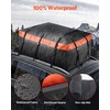 image:imageVEVOR Car Rooftop Cargo Carrier Bag 23 Cubic Feet Roof Cargo Carrier Heavy Duty 840D PVC 100 Waterproof Car Roof Luggage Bag for All Vehicle withwithout Rack with Lock AntiSlip Mat 6 Door Hook