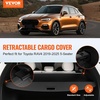 image:imageVEVOR Cargo Cover for 2023 2024 2025 Honda CRV Accessories 5Seater Carbon Fiber Texture Retractable Trunk Cover AntiPeeping Luggage Privacy Shield Security ShadeToyota RAV4 20192025