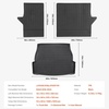 image:imageVEVOR Cargo Mat Compatible with Chevrolet Suburban amp GMC Yukon XL 20152020 Precise Fit Trunk Mat for SUVs TPE Trunk Protector Replacement Black 1PCSToyota RAV4 20192024