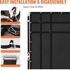 image:imageVEVOR Cargo Net for Pickup Truck Bed 6 x 475 Heavy Duty Truck Cargo Net Safety Mesh Net with 4 SHook Straps with Carabiners amp SHooks for Trailer Pickup Boat Jeep SUV6 x 475  700lbs