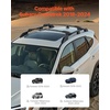 image:imageVEVOR Cross Bars Roof Racks 165lbs Capacity Compatible with Toyota Highlander 20142019 XLE Limited SE with Flush Roof Rails Heavy Duty Aluminum Crossbar Racks Roof Rail Rooftop Luggage Canoefor Subaru Crosstrek