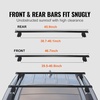 image:imageVEVOR Cross Bars Roof Racks 165lbs Capacity Compatible with Toyota Highlander 20142019 XLE Limited SE with Flush Roof Rails Heavy Duty Aluminum Crossbar Racks Roof Rail Rooftop Luggage Canoefor Jeep Grand Cherokee