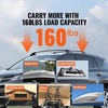 image:imageVEVOR Cross Bars Roof Racks 165lbs Capacity Compatible with Toyota Highlander 20142019 XLE Limited SE with Flush Roof Rails Heavy Duty Aluminum Crossbar Racks Roof Rail Rooftop Luggage Canoefor Toyota RAV4