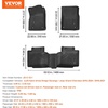 image:imageVEVOR Floor Mats Fits for Tesla Model Y 20212024 All Weather Protection Custom Fit Car Floor Liners Front amp 2nd RowDodge Durango
