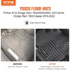 image:imageVEVOR Floor Mats Fits for Tesla Model Y 20212024 All Weather Protection Custom Fit Car Floor Liners Front amp 2nd RowDodge Ram 1500