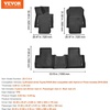image:imageVEVOR Floor Mats Fits for Tesla Model Y 20212024 All Weather Protection Custom Fit Car Floor Liners Front amp 2nd RowToyota RAV4