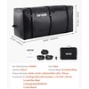 image:imageVEVOR Hitch Cargo Carrier Bag Waterproof 840D PVC 5984 x 2402 x 3063 in 25 Cubic Feet Heavy Duty Cargo Bag for Truck Bed Storage with Reinforced Straps Suitable for Car SUV Vans Hitch Basketwith Reinforced StrapsLockStorage Bag