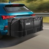 image:imageVEVOR Hitch Cargo Carrier Bag Waterproof 840D PVC 5984 x 2402 x 3063 in 25 Cubic Feet Heavy Duty Cargo Bag for Truck Bed Storage with Reinforced Straps Suitable for Car SUV Vans Hitch Basketwith Reinforced StrapsLockStorage Bag