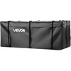image:imageVEVOR Hitch Cargo Carrier Bag Waterproof 840D PVC 5984 x 2402 x 3063 in 25 Cubic Feet Heavy Duty Cargo Bag for Truck Bed Storage with Reinforced Straps Suitable for Car SUV Vans Hitch Basketwith Reinforced StrapsLockStorage Bag