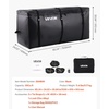 image:imageVEVOR Hitch Cargo Carrier Bag Waterproof 840D PVC 5984 x 2402 x 3063 in 25 Cubic Feet Heavy Duty Cargo Bag for Truck Bed Storage with Reinforced Straps Suitable for Car SUV Vans Hitch Basketwith Reinforced StrapsLockStorage Bag