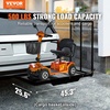 image:imageVEVOR Hitch Mount Wheelchair Carrier 500LBS Mobility Scooter Carrier with Folding Ramp Iron Trailer Hitch Rack Basket with Stabilizer Straps Fit 2 Hitch Receiver for SUV Van Car 453 x 256