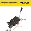 image:imageVEVOR Hydraulic Directional Control Valve 1 Spool Hydraulic Spool Valve 21 GPM Hydraulic Loader Valve 3625 PSI Directional Control Valve Hydraulic Valves And Controls For Tractors Loaders Tanks1 Spool  21GPM  3625 PSI