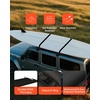 image:imageVEVOR Inflatable Soft Roof Rack Bars 376Inch Universal Car Roof Rack Pads 88LBS Loading Luggage Kayak Carrier with 2 TieDown Straps amp Ropes Hand Air Pump Storage Bag for Canoes Surfboards SUPs
