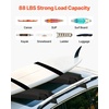 image:imageVEVOR Inflatable Soft Roof Rack Bars 376Inch Universal Car Roof Rack Pads 88LBS Loading Luggage Kayak Carrier with 2 TieDown Straps amp Ropes Hand Air Pump Storage Bag for Canoes Surfboards SUPs