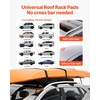 image:imageVEVOR Inflatable Soft Roof Rack Bars 376Inch Universal Car Roof Rack Pads 88LBS Loading Luggage Kayak Carrier with 2 TieDown Straps amp Ropes Hand Air Pump Storage Bag for Canoes Surfboards SUPs