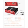 image:imageVEVOR Monoblock Car Amplifier 800W RMS MAX 124 Ohm Stable 1Channel Class D Car Audio Amplifier with Remote Subwoofer Level Control Low Pass Filter Bass Boost amp Phase Shift Volume Controller3000W