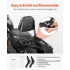 image:imageVEVOR Motorcycle Backrest Sissy Bar Compatible With HarleyDavidson Touring Street Glide Road Glide Road King 122 inch Height Detachable Rider Backrest For Motorcycles BlackHonda Rebel CMX