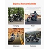 image:imageVEVOR Motorcycle Backrest Sissy Bar Compatible With HarleyDavidson Touring Street Glide Road Glide Road King 122 inch Height Detachable Rider Backrest For Motorcycles BlackPassenger Backrest