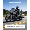 image:imageVEVOR Motorcycle Backrest Sissy Bar Compatible With HarleyDavidson Touring Street Glide Road Glide Road King 122 inch Height Detachable Rider Backrest For Motorcycles BlackHonda Rebel CMX