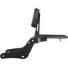 image:imageVEVOR Motorcycle Backrest Sissy Bar Compatible With HarleyDavidson Touring Street Glide Road Glide Road King 122 inch Height Detachable Rider Backrest For Motorcycles BlackHonda Rebel CMX